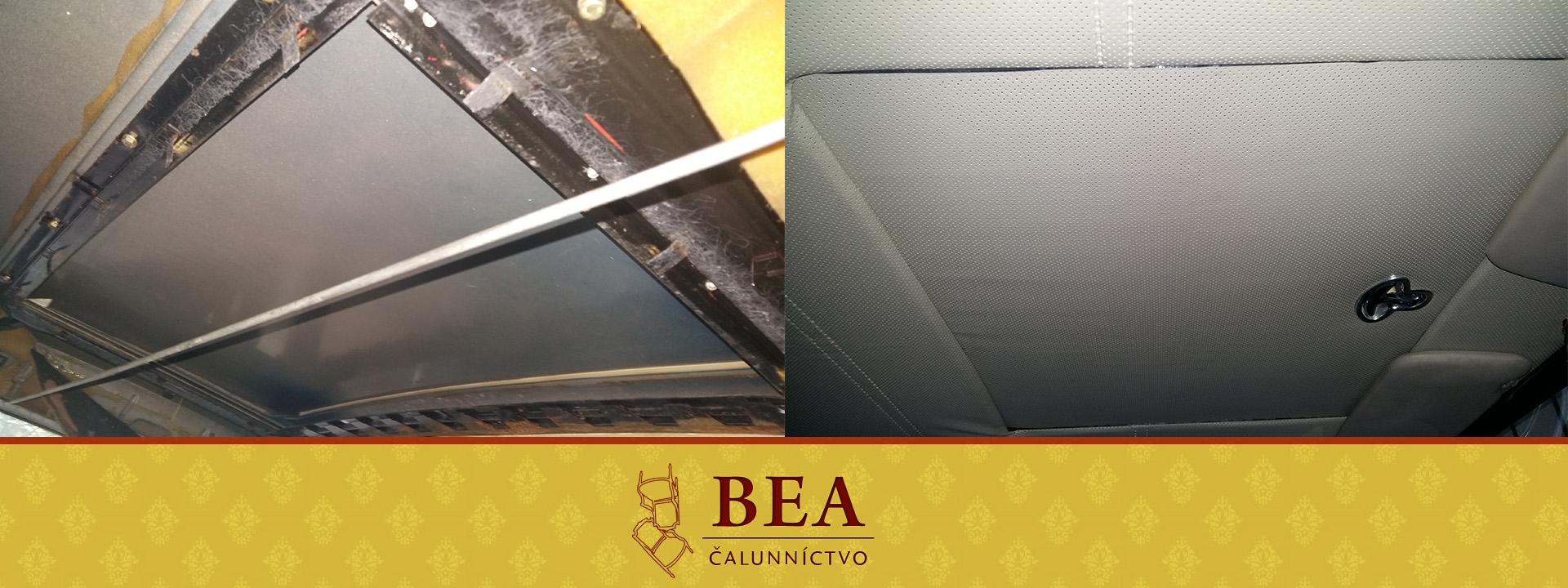 Renovácia interiérových panelov a dverí historického auta